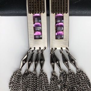 Vintage Designer Art Deco Earrings